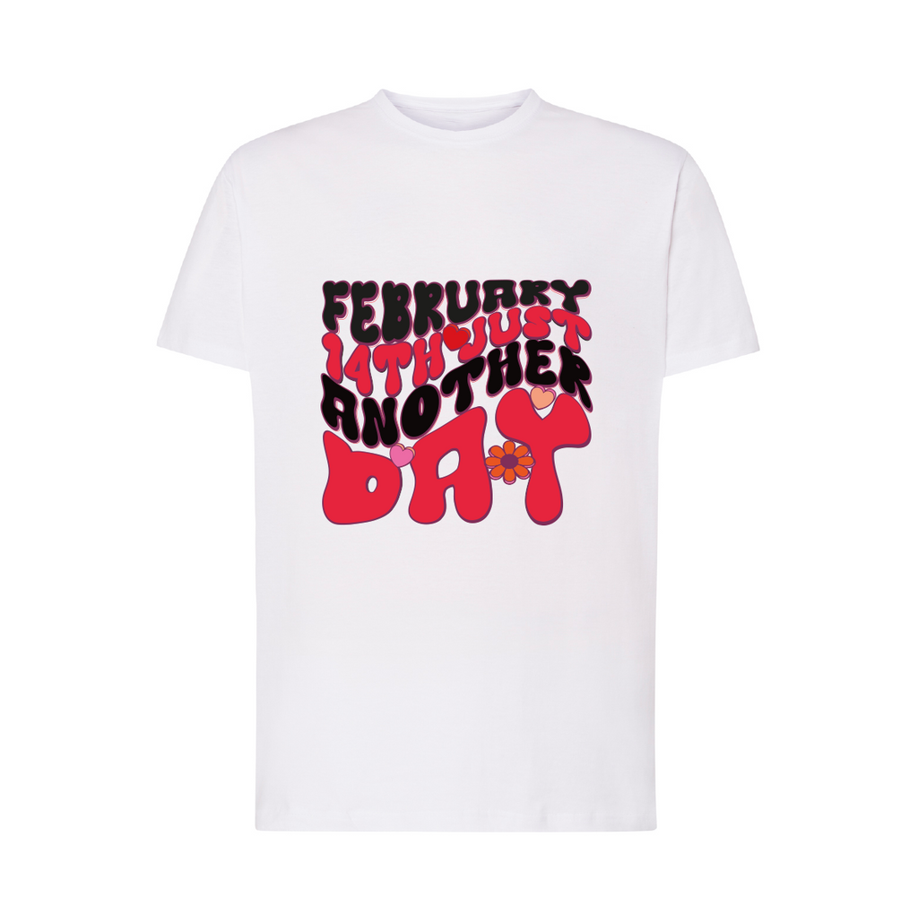 felpa uomo 14 febbraio colore bianco teelab