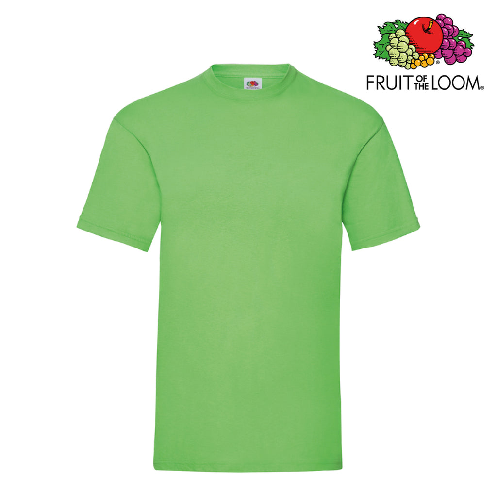 Maglietta Fruit of the Loom green personalizzabile