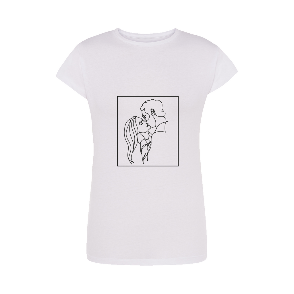  maglietta donna coppia colore bianco teelab