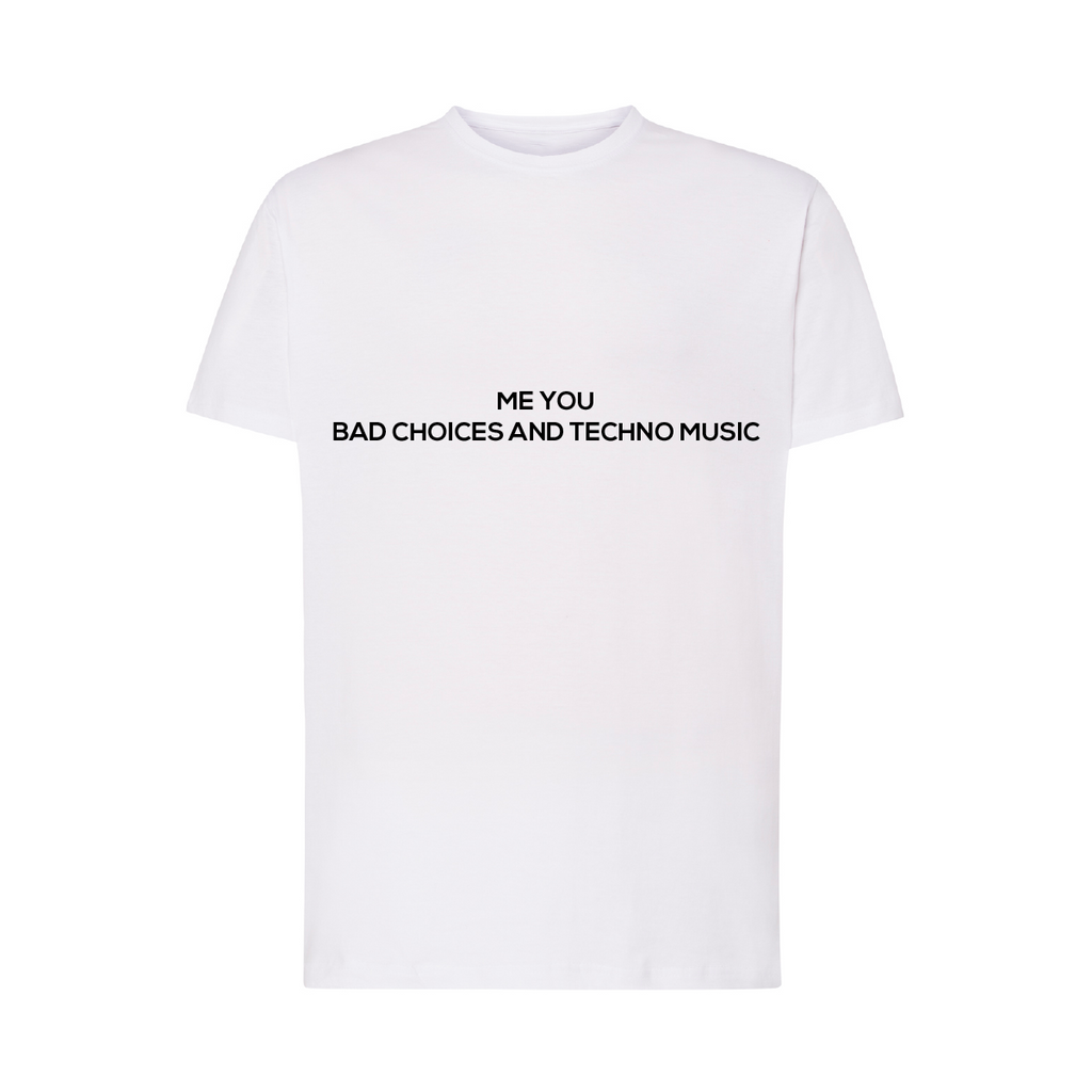 maglietta uomo me te e la techno colore bianco teelab