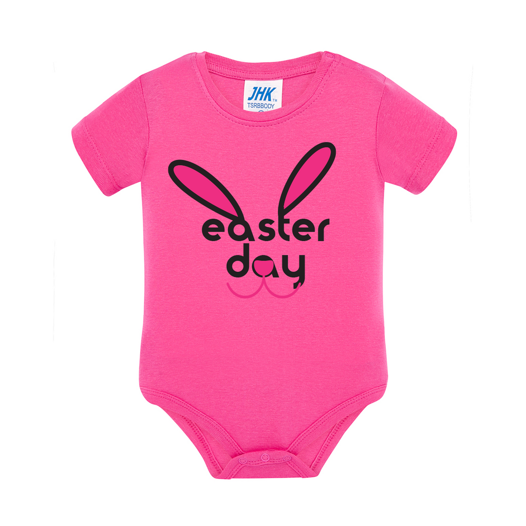 body neonato bunny ears colore fucsia teelab