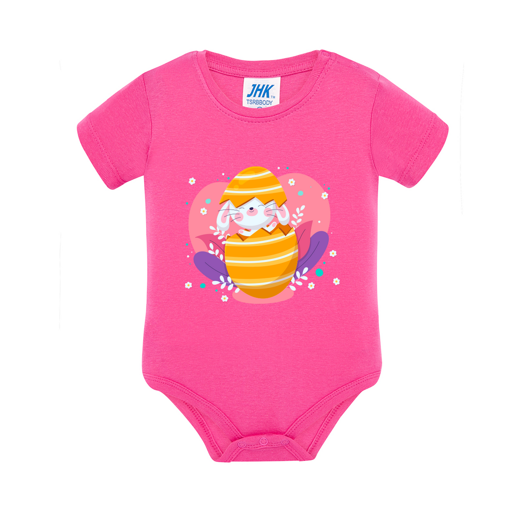 body neonato bunny surprise colore fucsia teelab