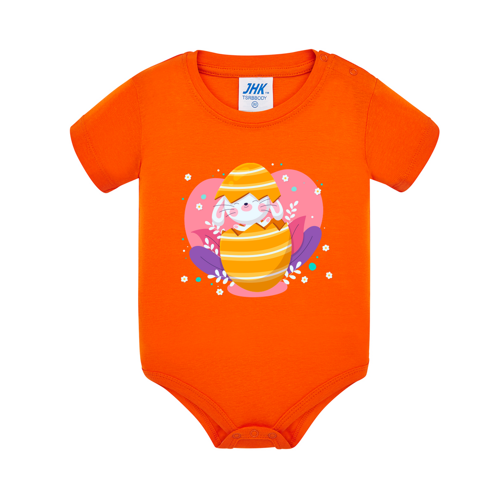 body neonato bunny surprise colore orange teelab