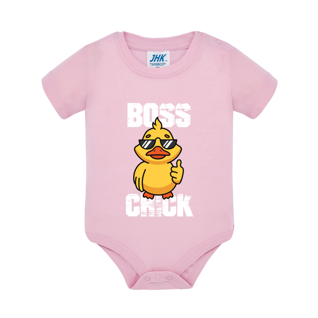 body neonato chick boss colore pinkteelab