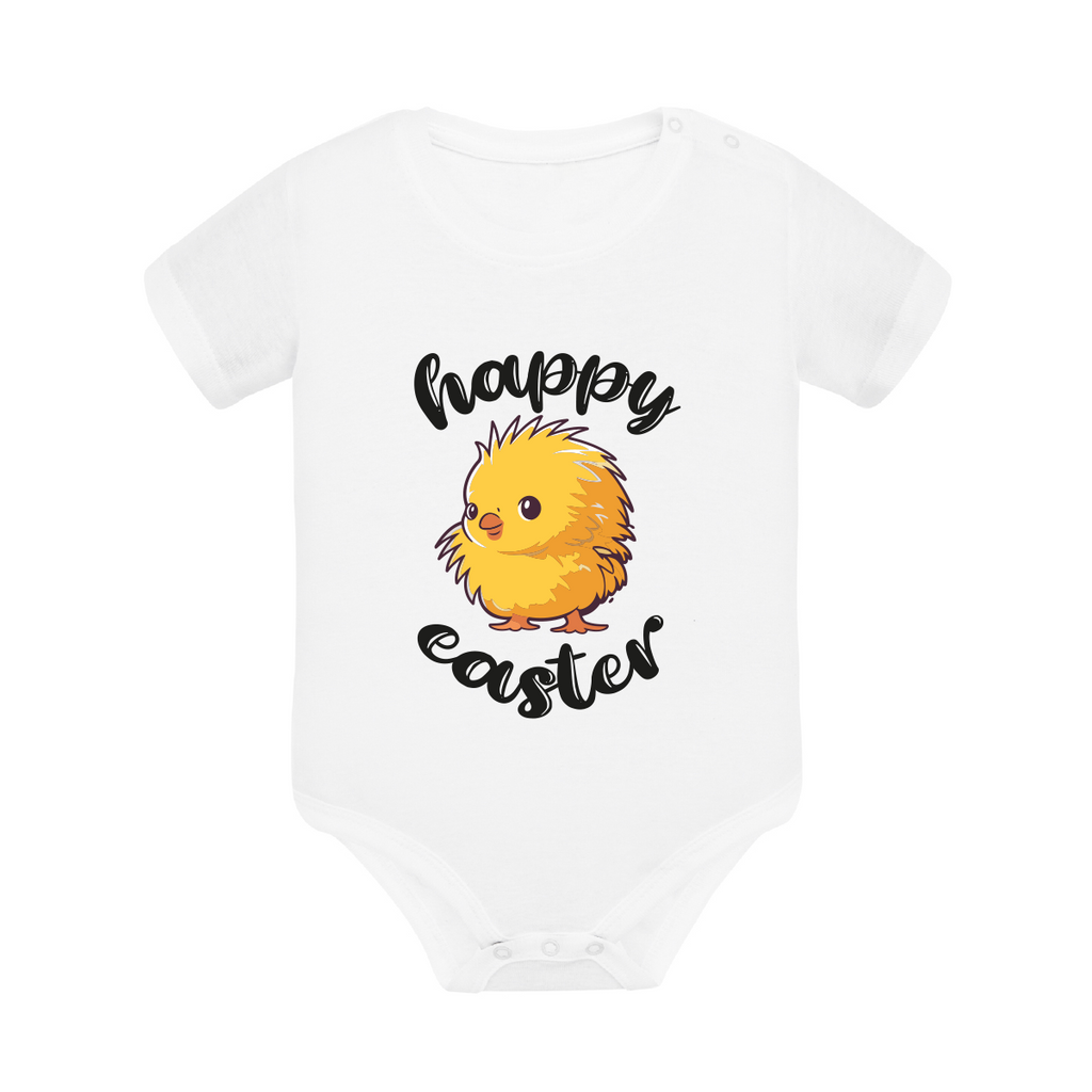 body neonato easter chick colore white teelab