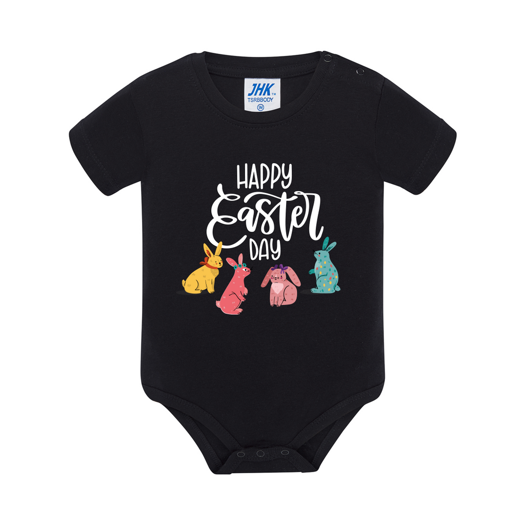 body neonato easter joy colore nero teelab