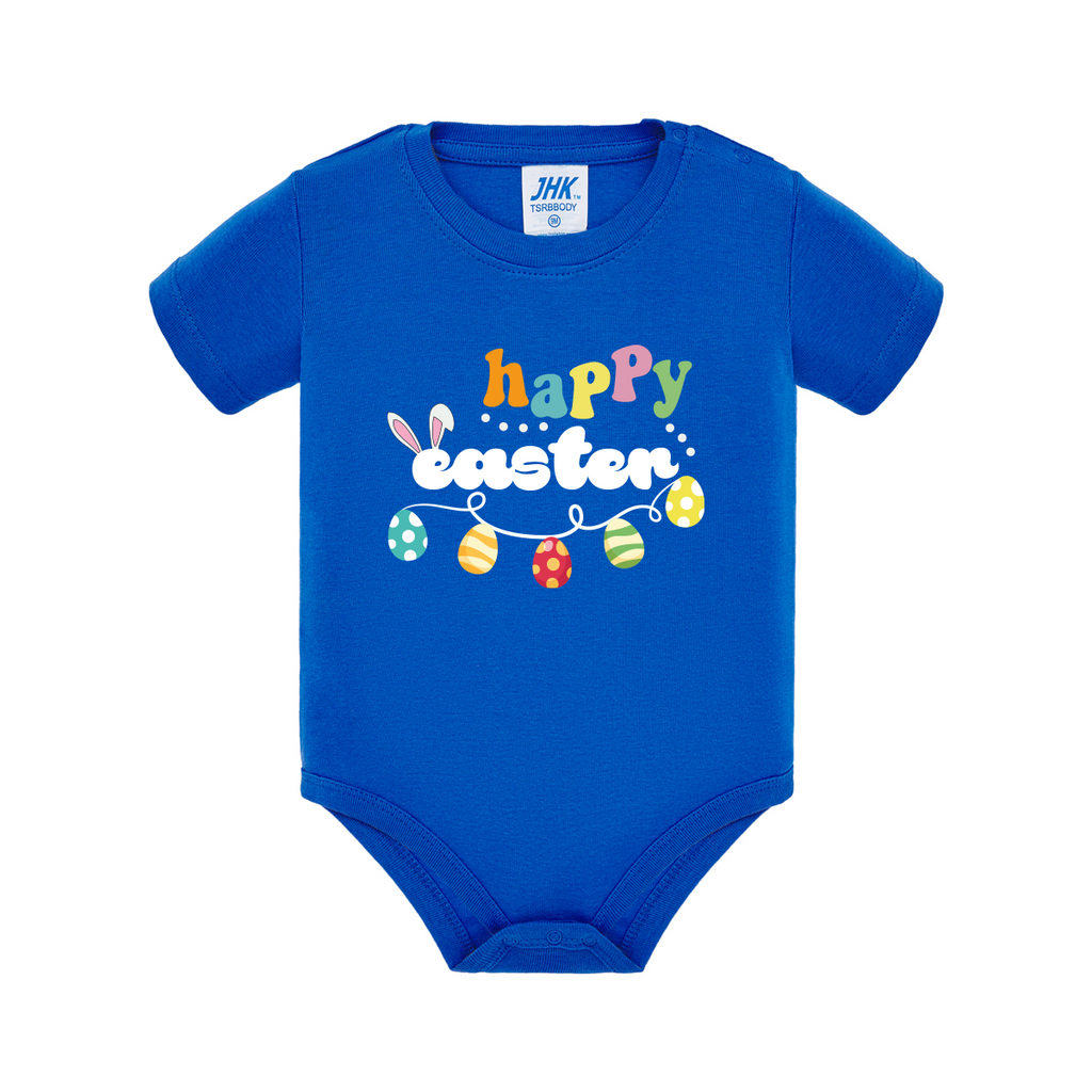body neonato easter rabbit colore royal blue teelab