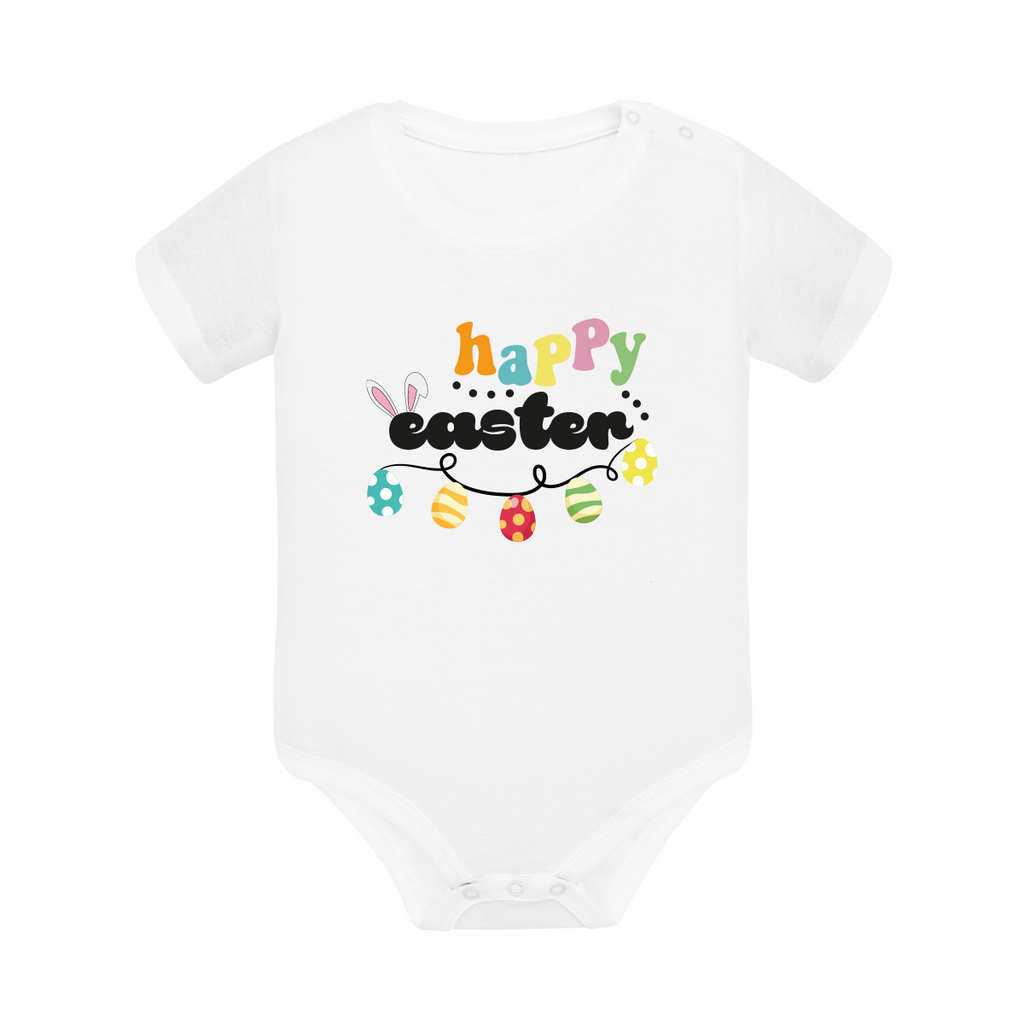 body neonato easter rabbit colore white teelab