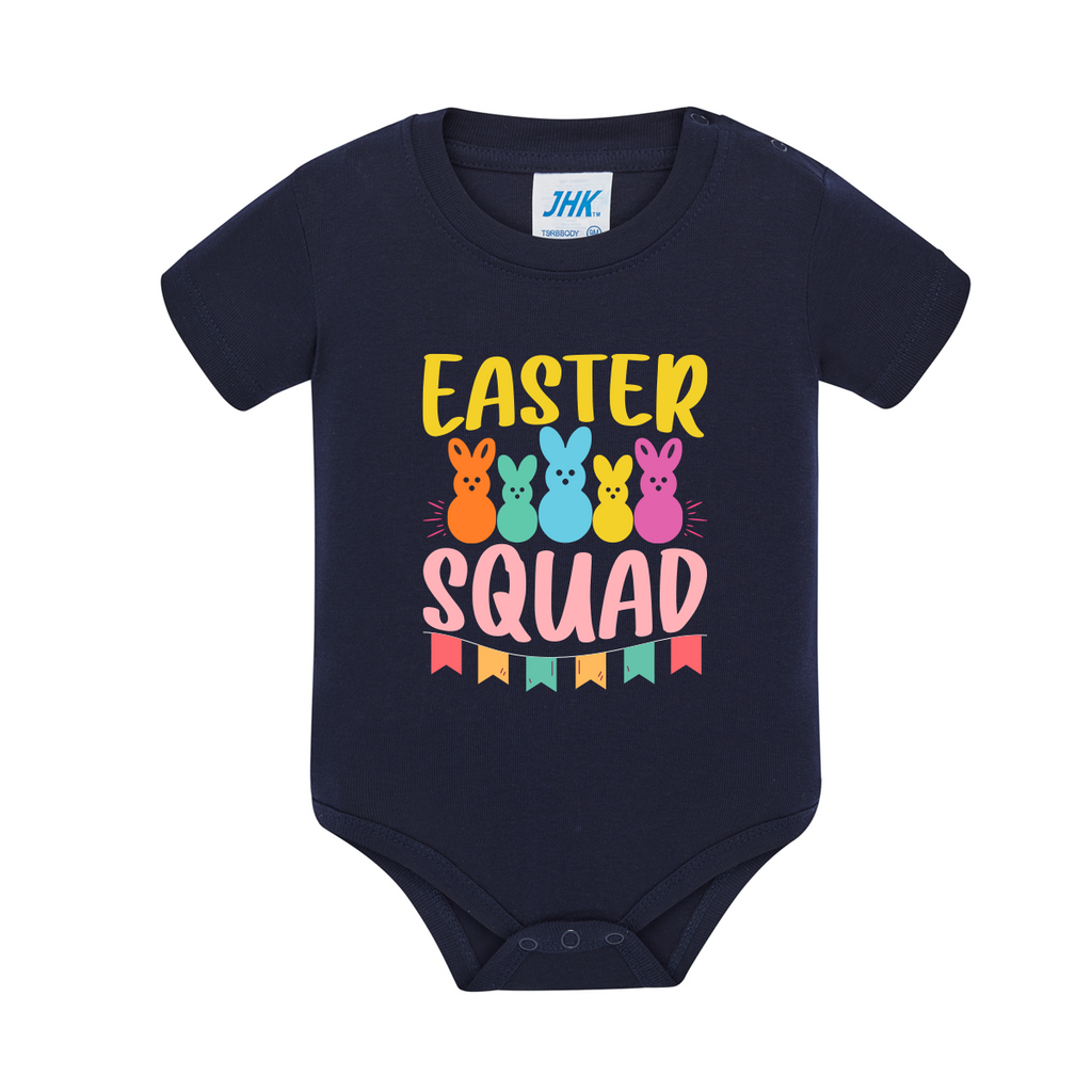 body neonato easter squad colore navy teelab