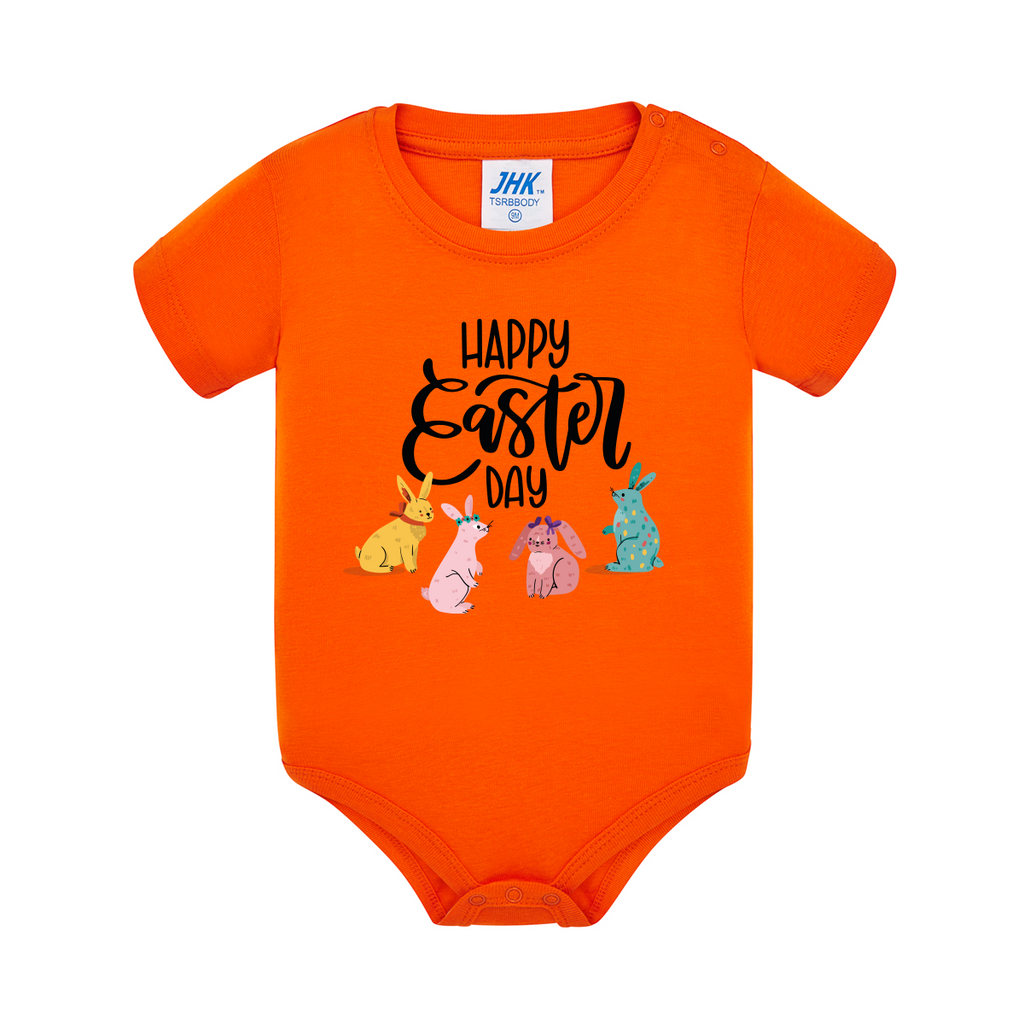 body neonato eater joy colore arancione teelab