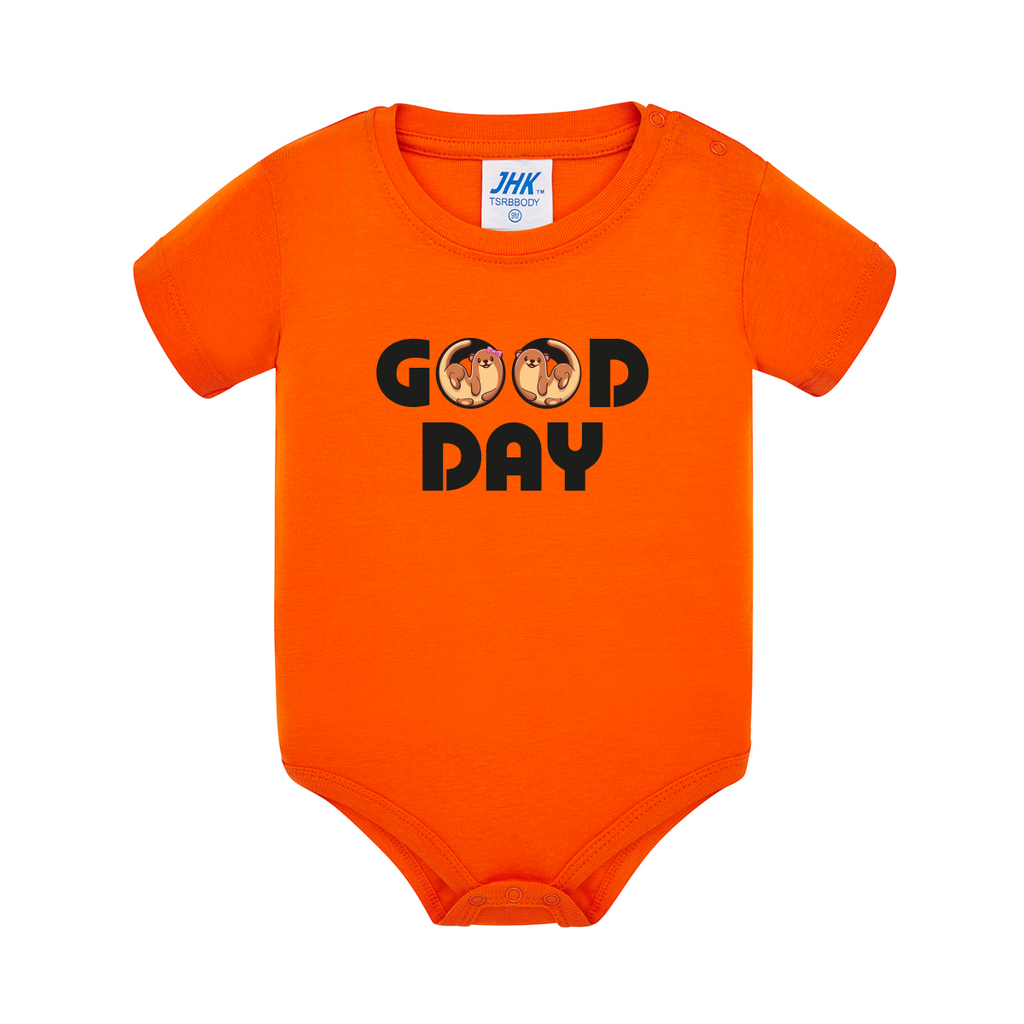 body neonato good day colore orange teelab