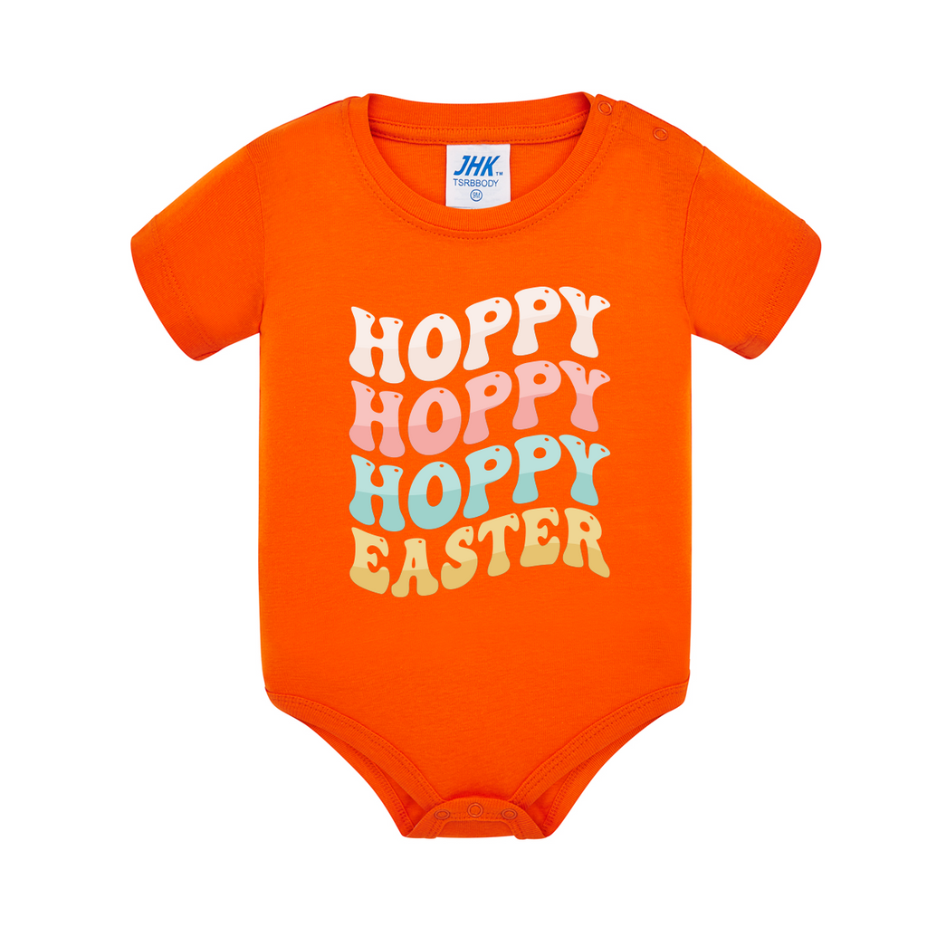 body neonato hoppy colore orange teelab