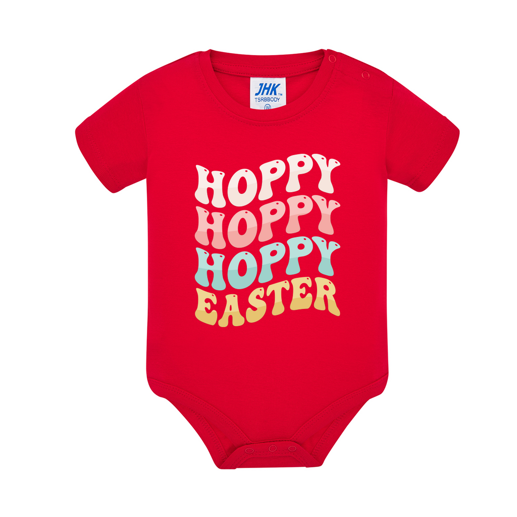 body neonato hoppy colore red teelab