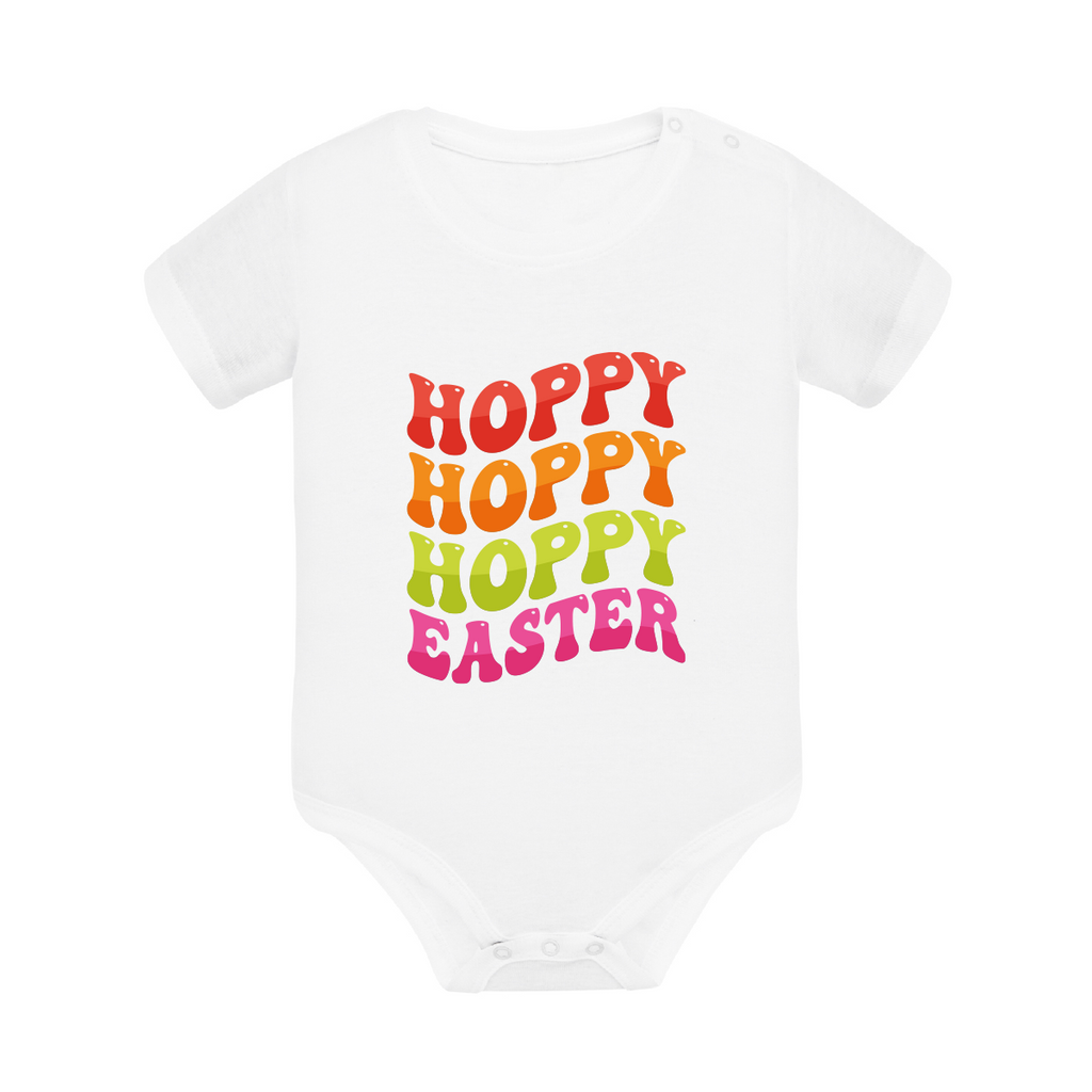body neonato hoppy colore white teelab
