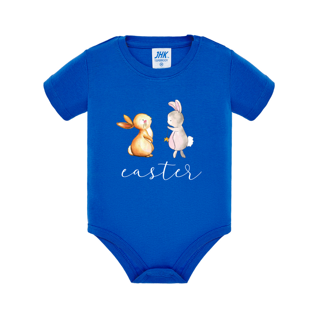 body neonato little bunny colore blu teelab