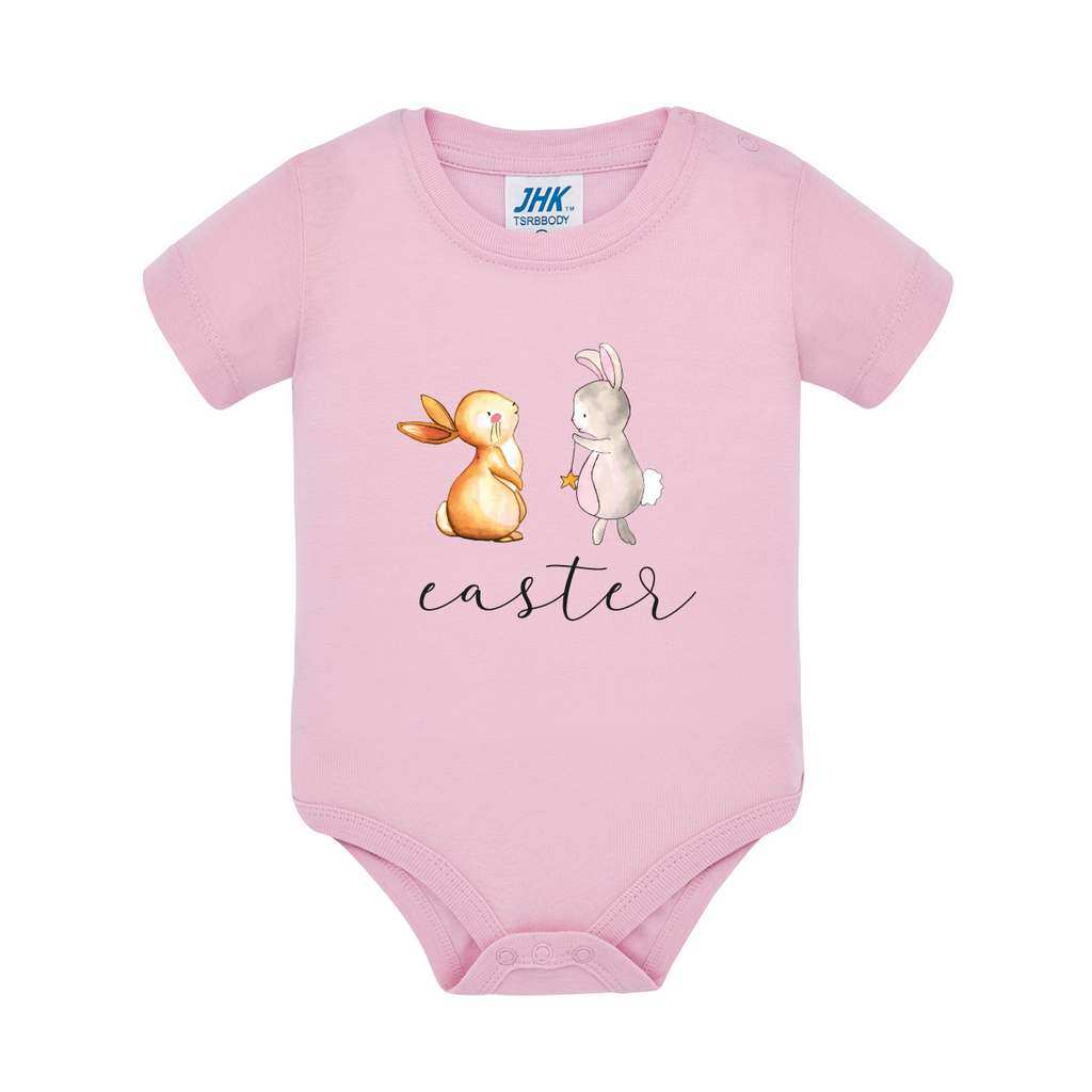 body neonato little bunny colore rosa teelab