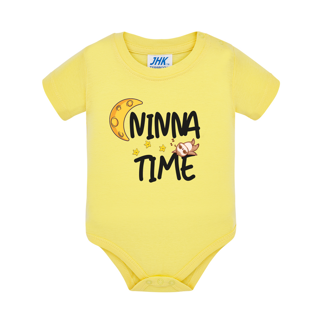 body neonato ninna time colore yellow teelab