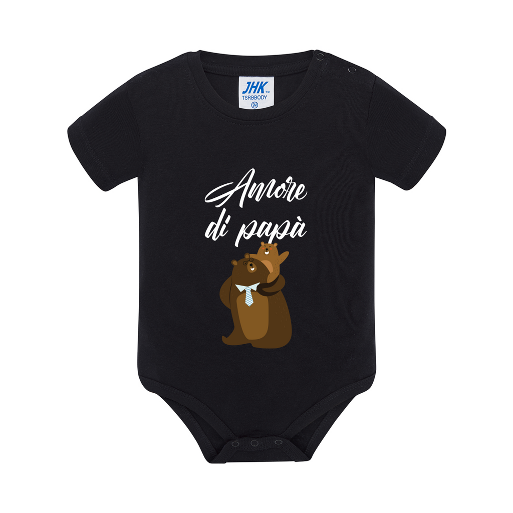  body neonato orsi colore black teelab