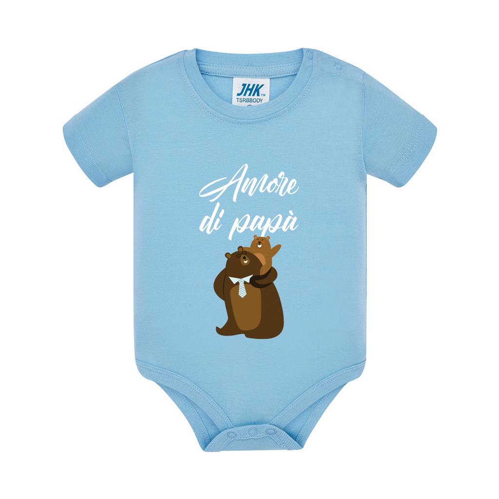 body neonato orsi colore sky teelab