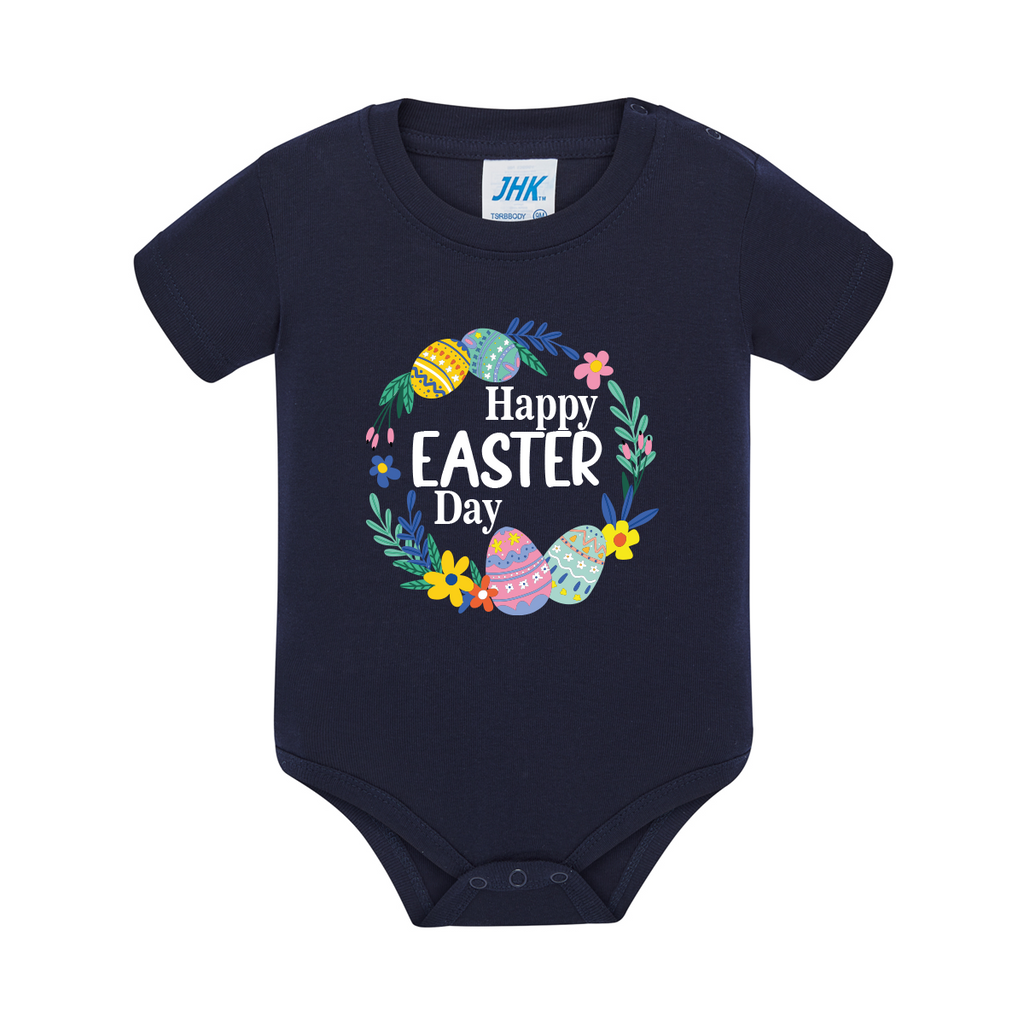 body neonato pasqua colore navy teelab