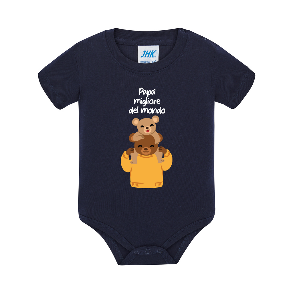 body neonato teddy colore navy teelab