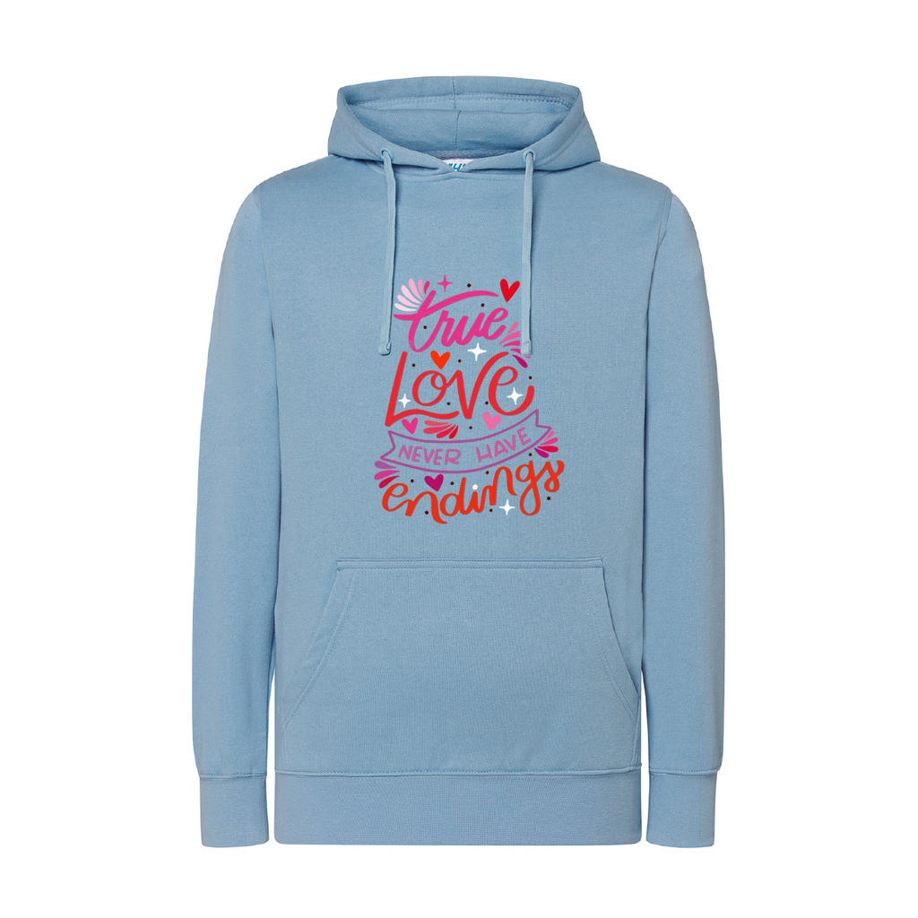 felpa donna amore celeste teelab