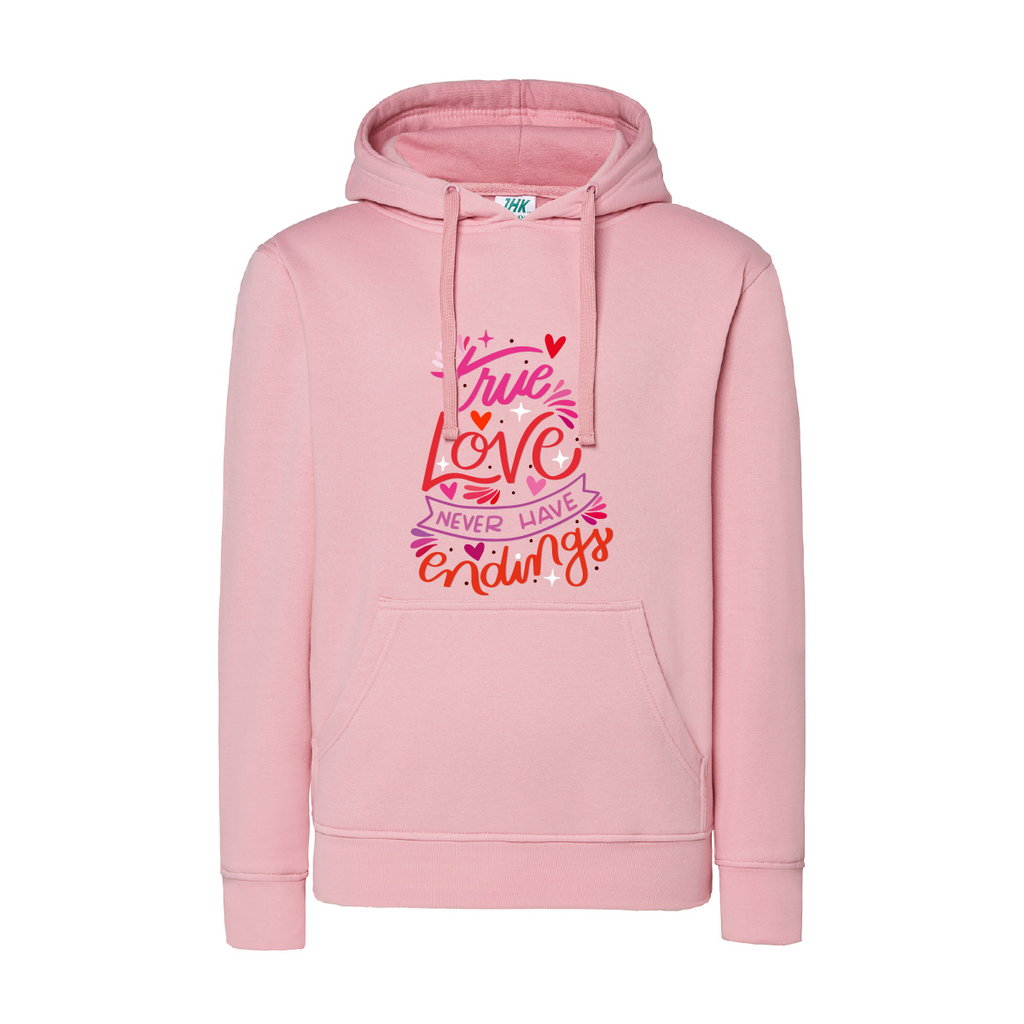 felpa donna amore rosa teelab