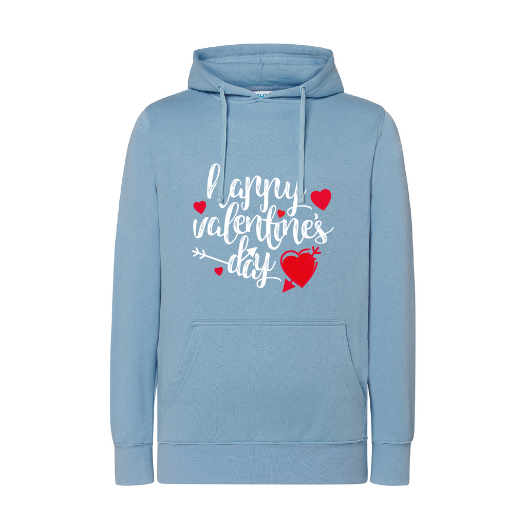 felpa donna san valentino celeste teelab