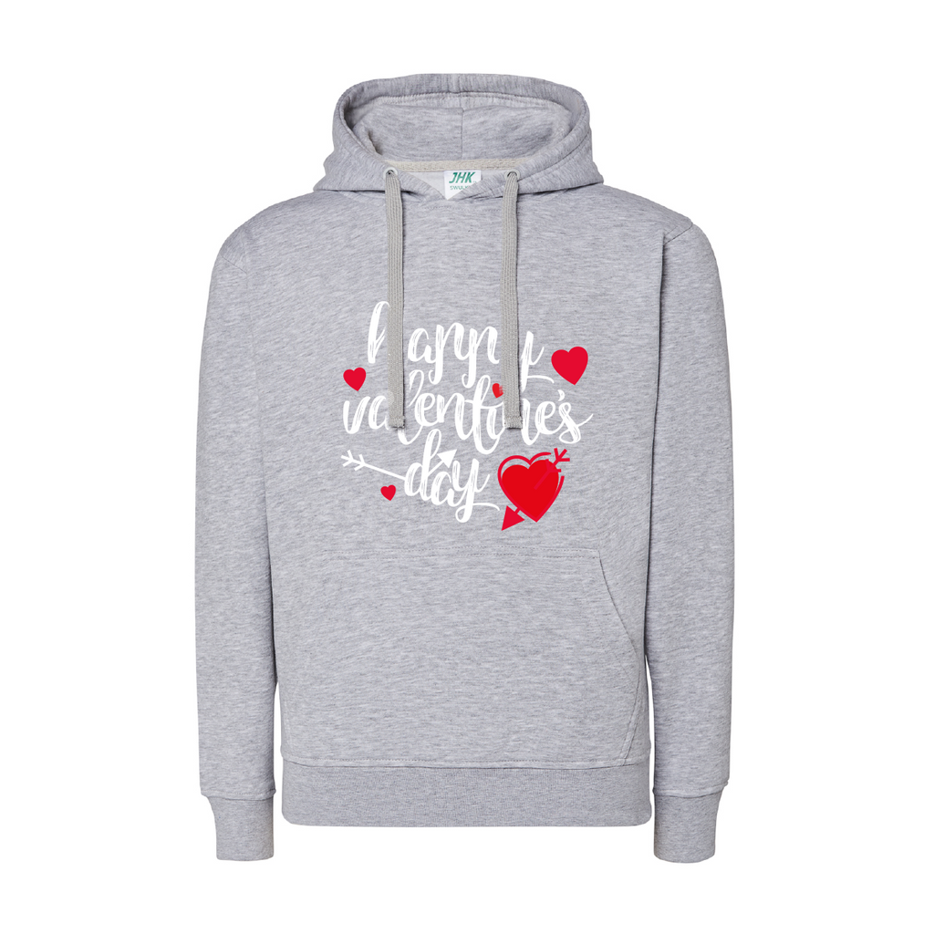 felpa donna san valentino grigio teelab