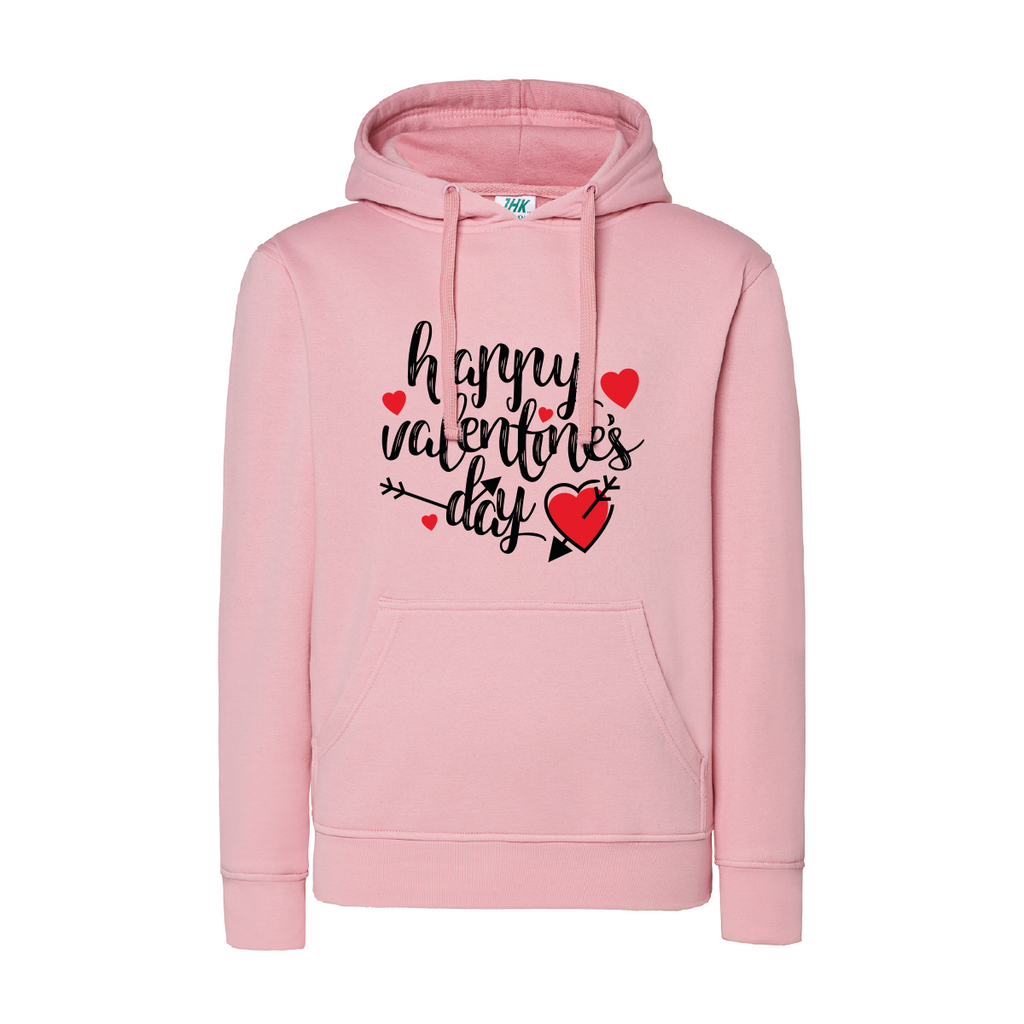 felpa donna san valentino rosa teelab