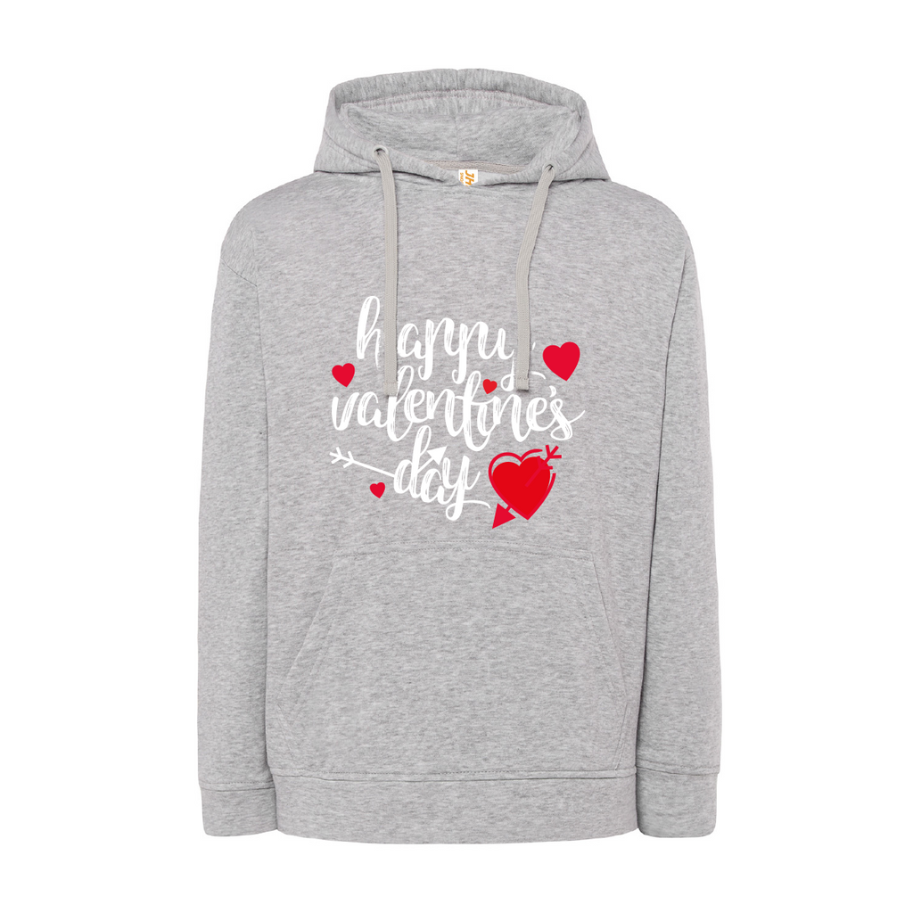 felpa uomo san valentino colore grigio teelab