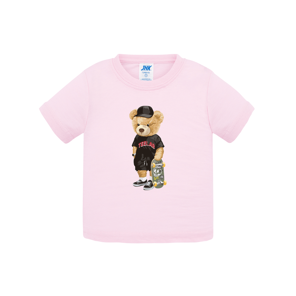 t-shirt neonato teddy teelab colore pink